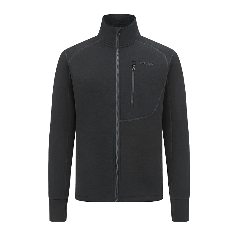 Men's Merino Wool Brushed Warm Coat