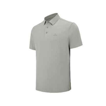 Men's printed sports polo shirt