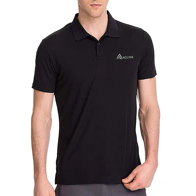 Men’s Summer Merino Wool Polo Shirt
