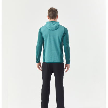 ACLIMA Men's outdoor fleece hooded jacket