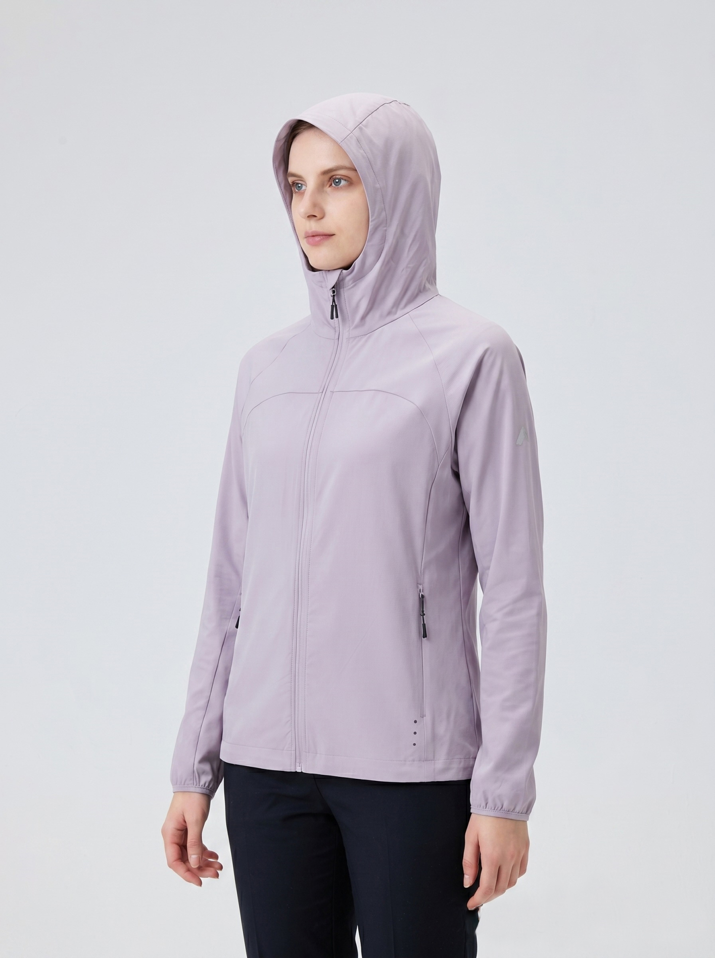 Women's Lightweight Windproof Outdoor Hooded Jacket