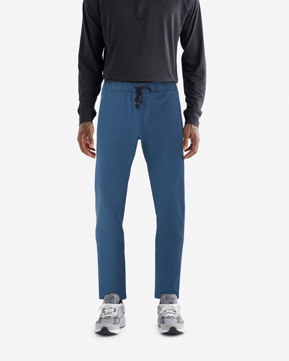 Men's woven merino wool casual pants