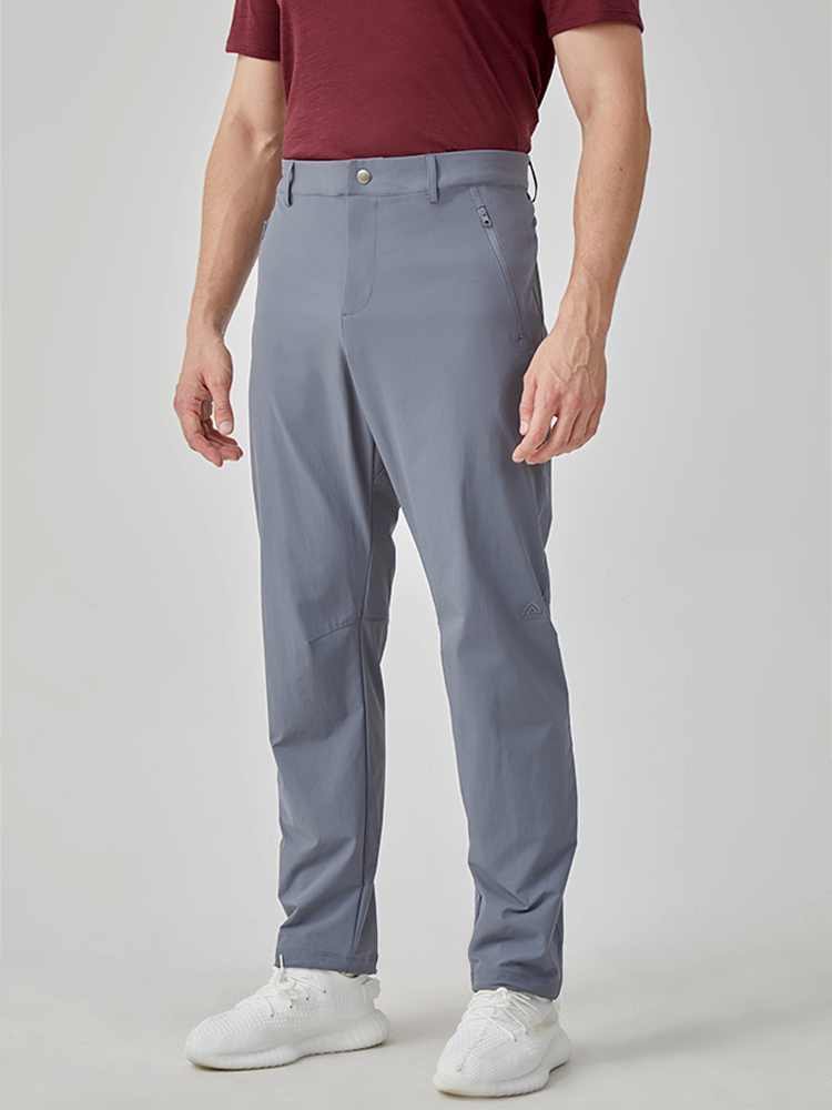 Men's Merino Wool Outdoor Climbing Pants-Sport cut