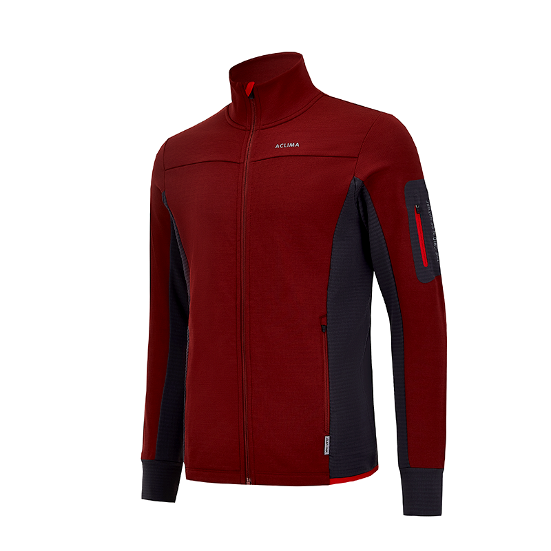 Men's Merino Wool Fleece Multi-Use Jacket