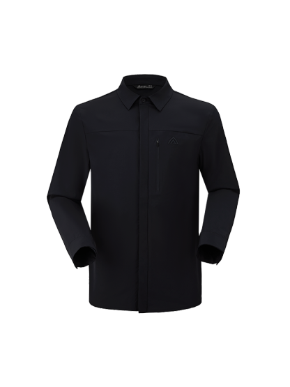 Men's outdoor functional sports business long-sleeved shirt