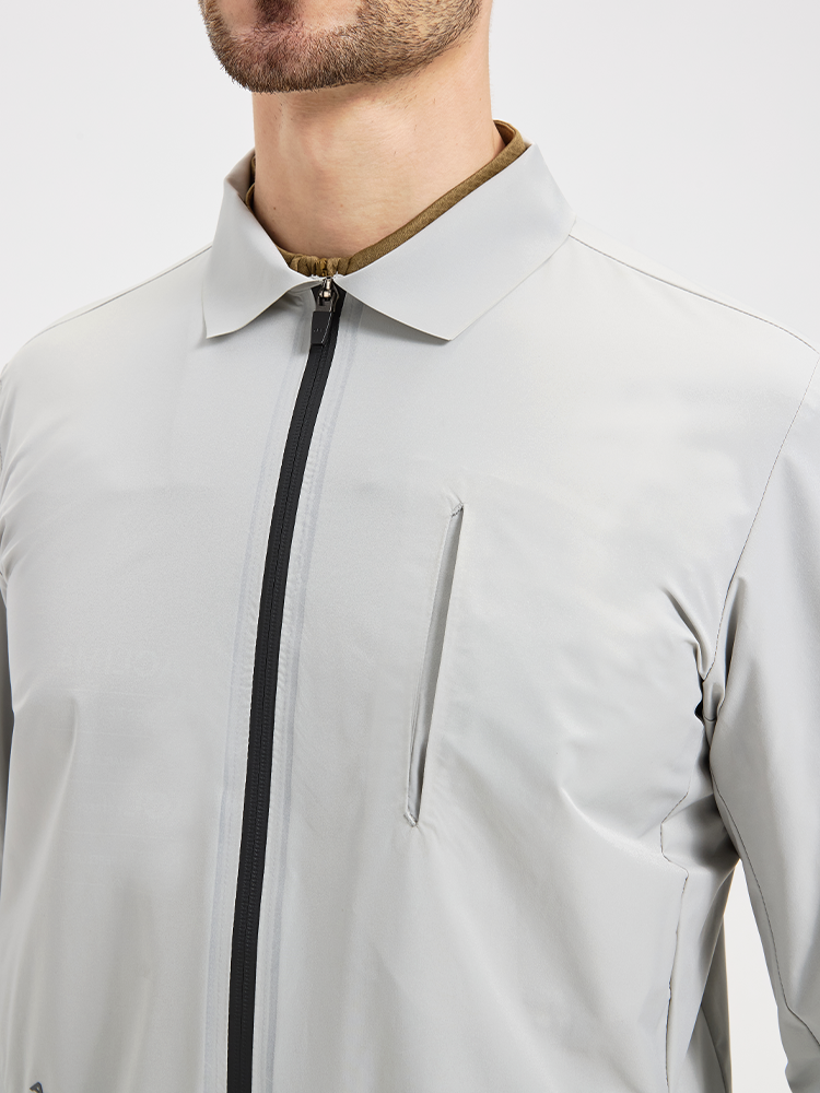 Men's shirt gusset softshell jacket