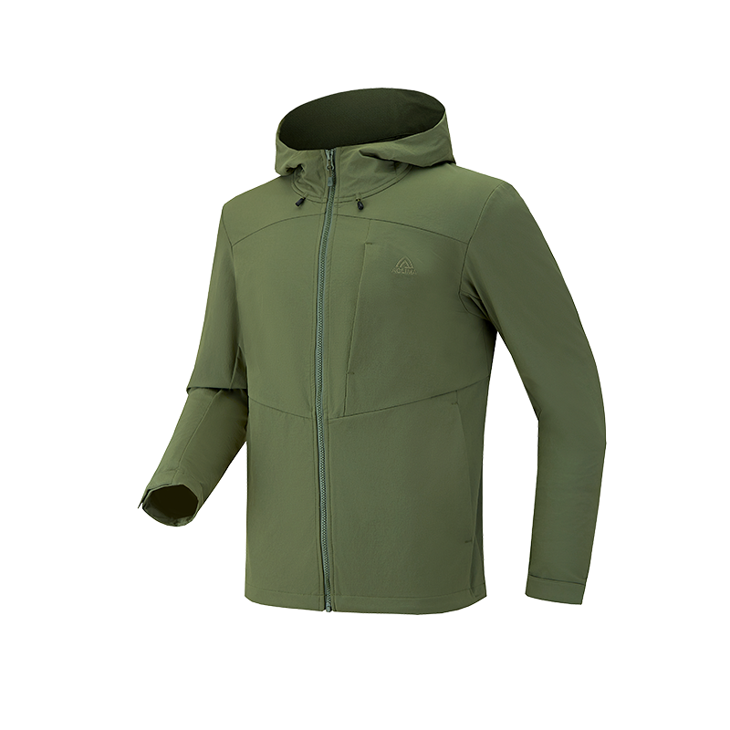 Men's outdoor mountain hooded jacket;