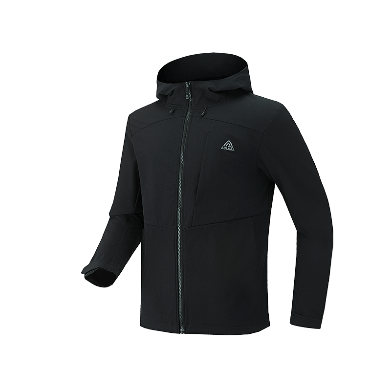 Men's outdoor mountain hooded jacket;