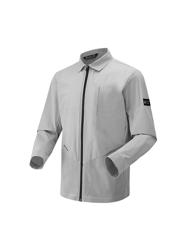 Men's shirt gusset softshell jacket