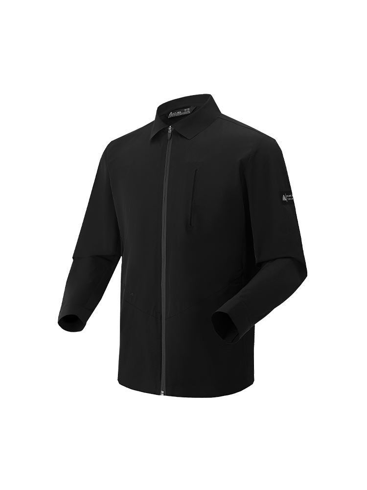 Men's shirt gusset softshell jacket