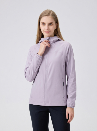 Women's Lightweight Windproof Outdoor Hooded Jacket