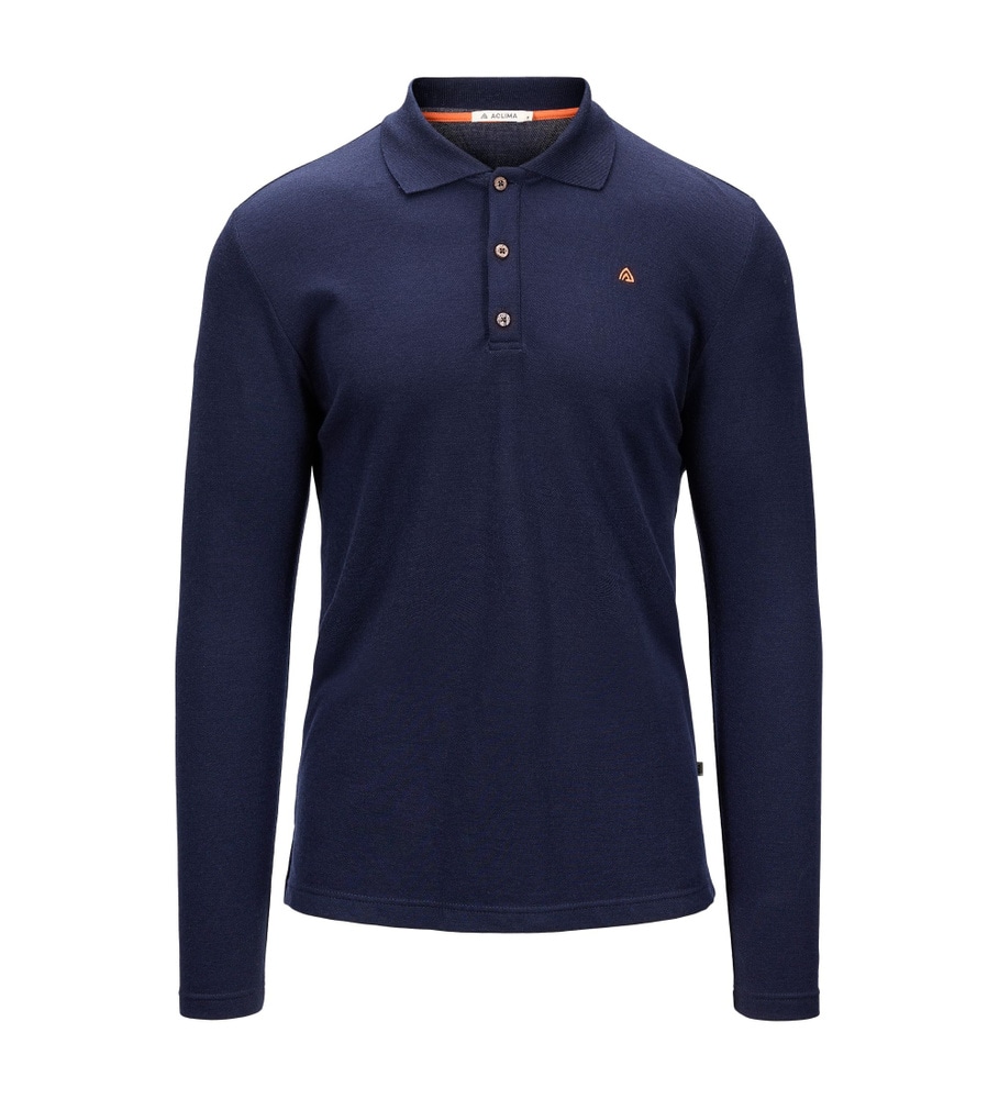 LeisureWool pique shirt Long sleeve M's