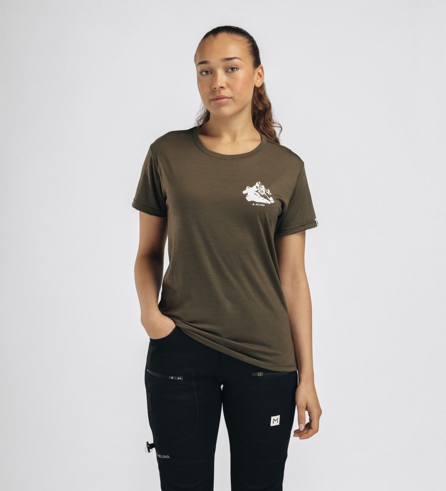 LightWool Tee Mountain W's