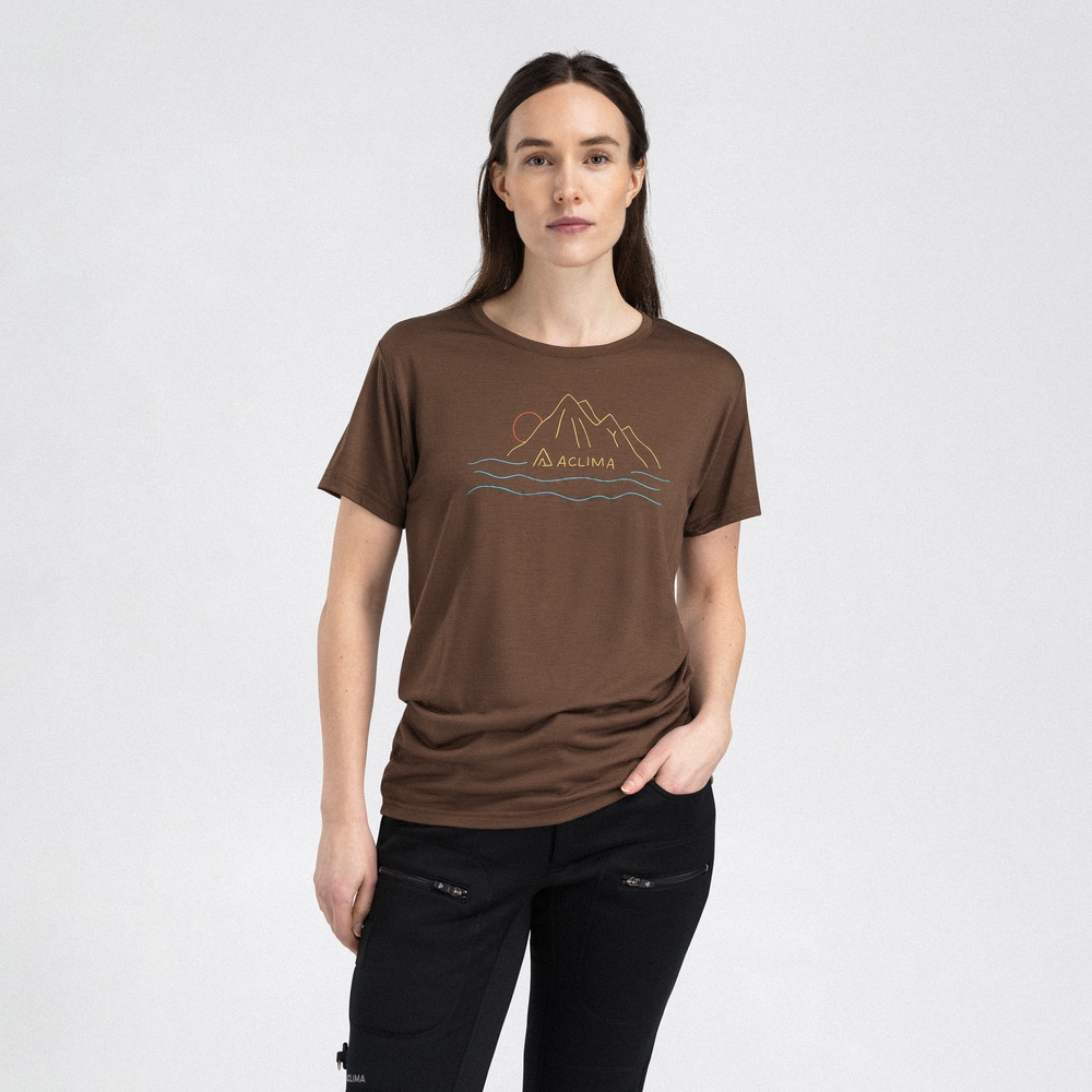 LightWool 140 Classic Tee Sunset W's