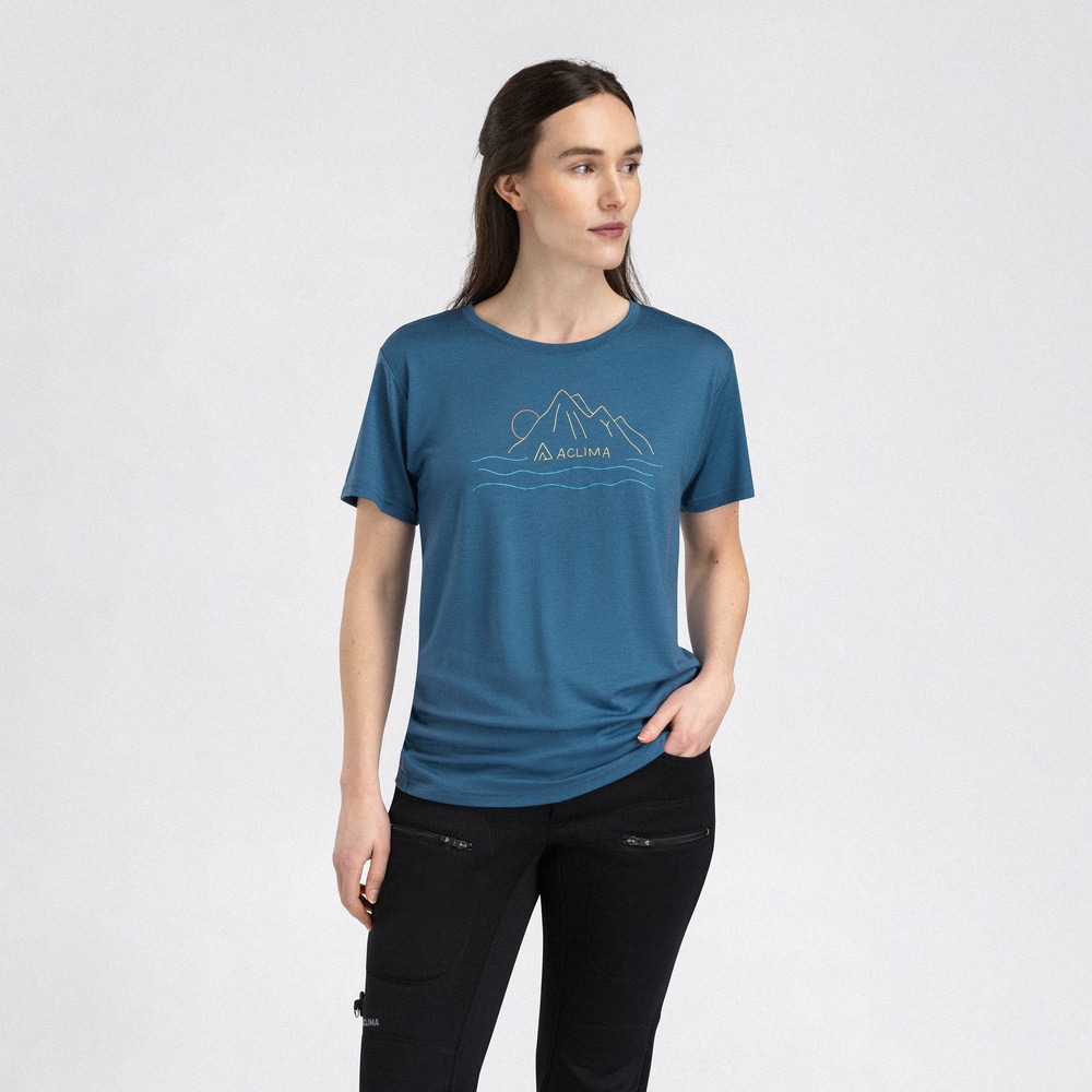 LightWool 140 Classic Tee Sunset W's