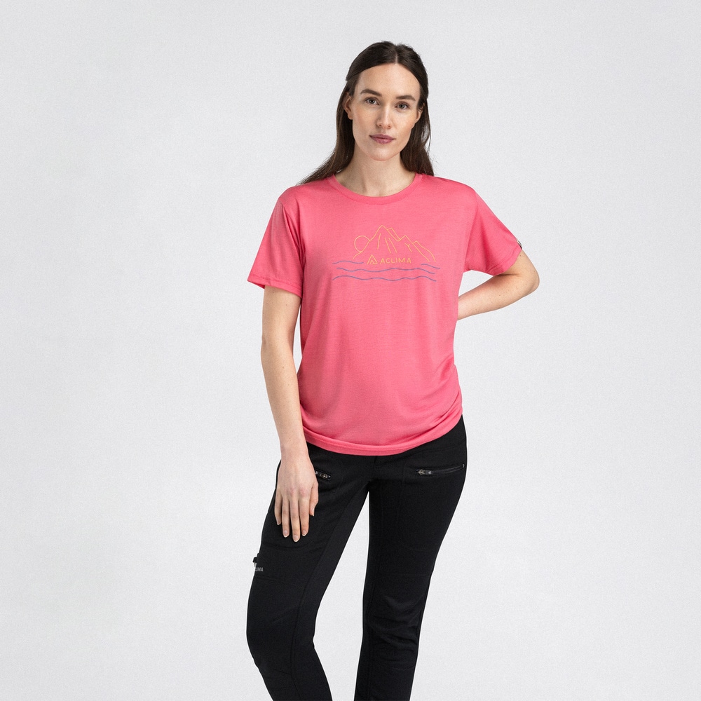 LightWool 140 Classic Tee Sunset W's