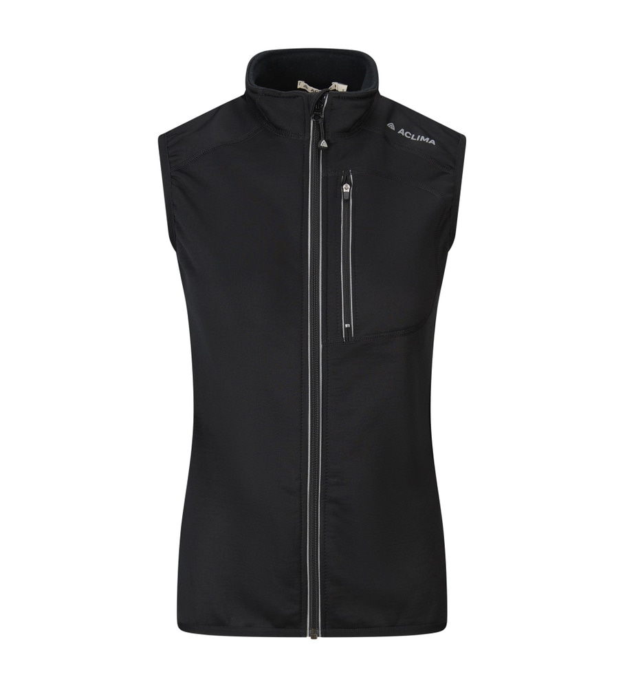 WoolShell Vest W's Jet Black
