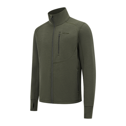 Men's Merino Wool Brushed Warm Coat