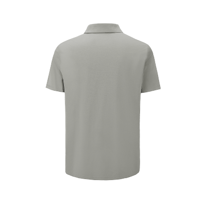 Men's printed sports polo shirt