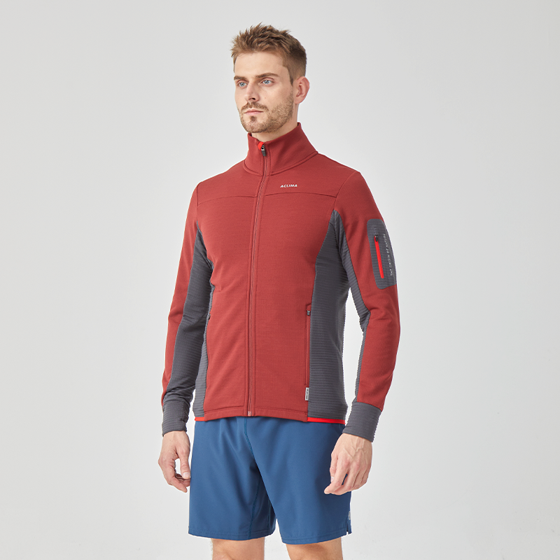 Men's Merino Wool Fleece Multi-Use Jacket