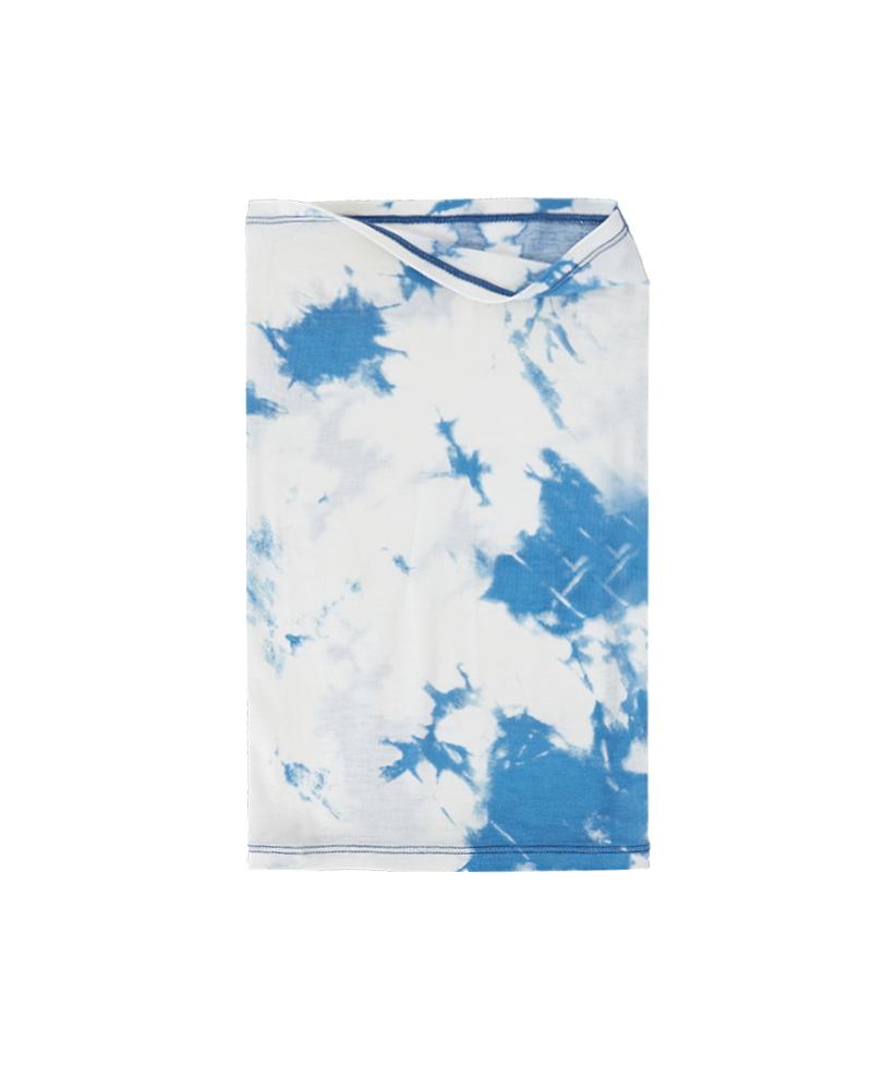 WarmWool tie-dye scarf versatile wool scarf for sports