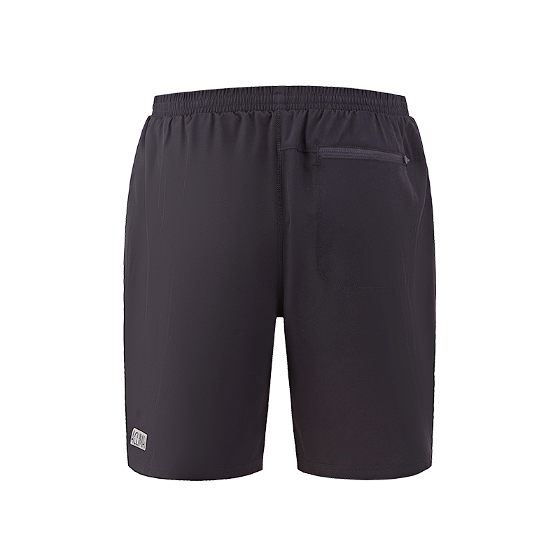 Men's sports training shorts with lining