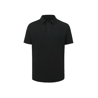 Men's printed sports polo shirt