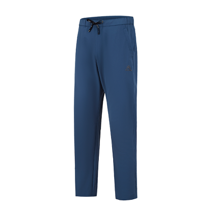 Men's woven merino wool casual pants