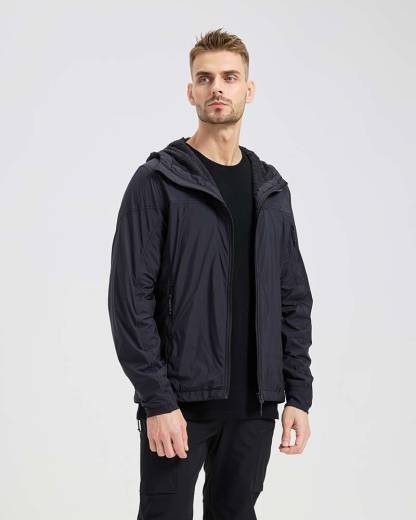 Men's Outdoor Merino Wool × Alpha Fleece Hybrid Jacket