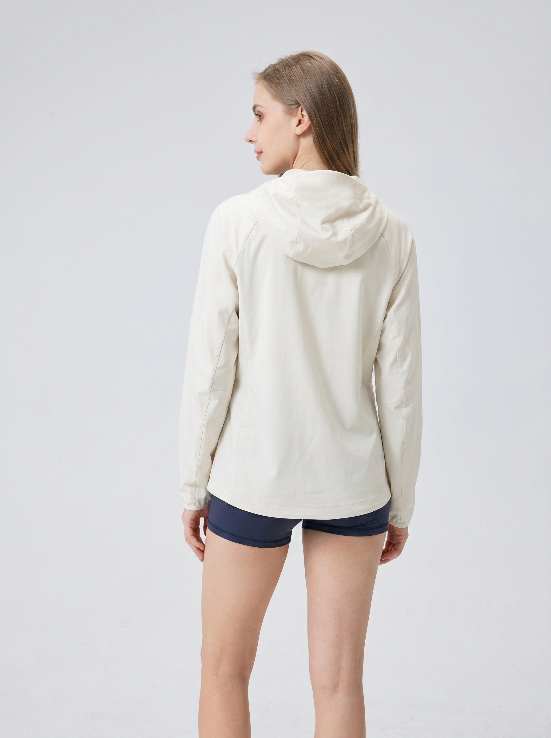 Women's Lightweight Windproof Outdoor Hooded Jacket