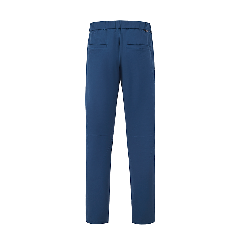 Men's woven merino wool casual pants