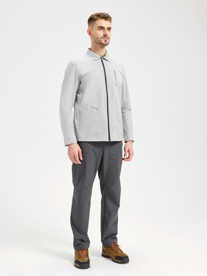 Men's shirt gusset softshell jacket