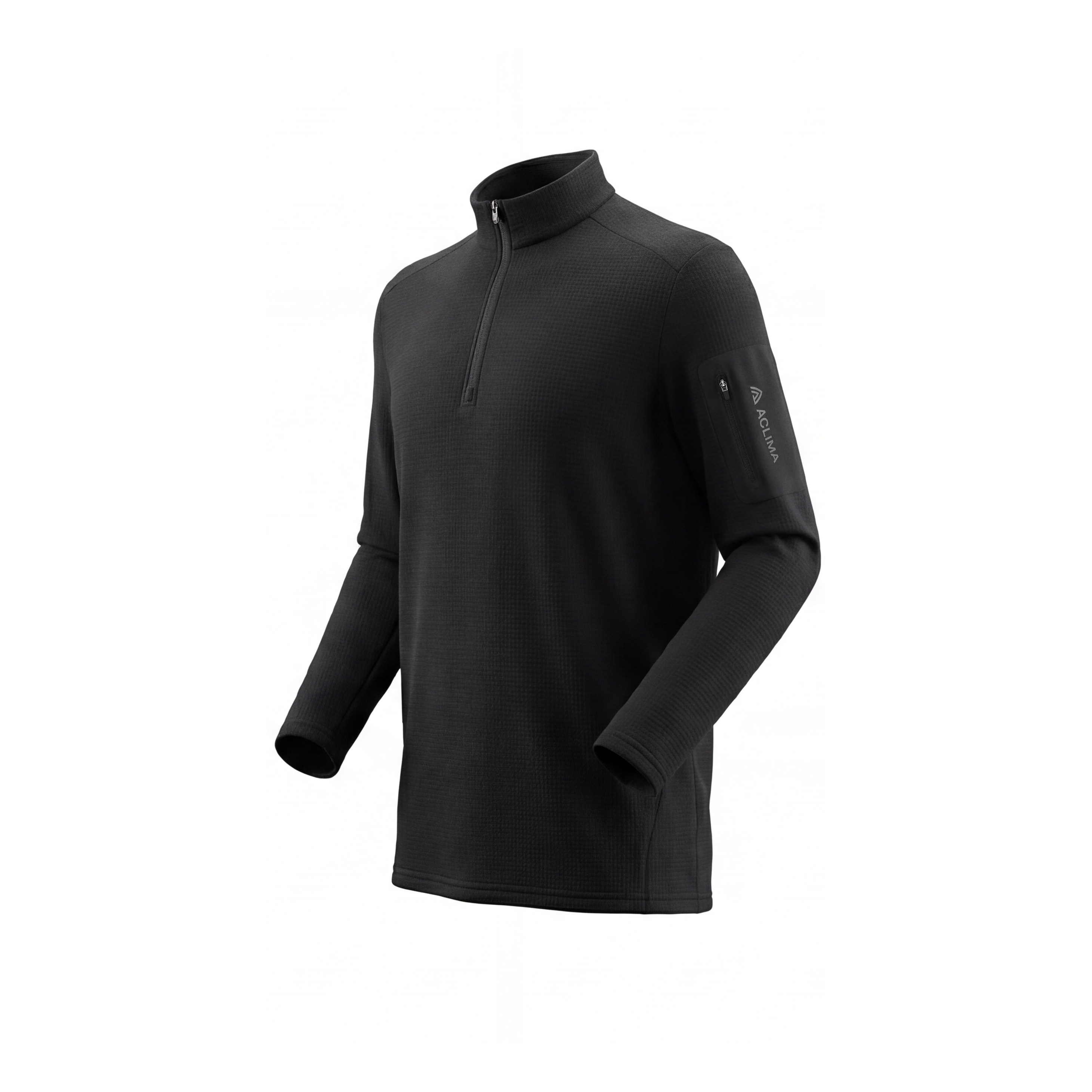 Men's Merino Wool Men's Half-Zip Long Sleeve Midlayer