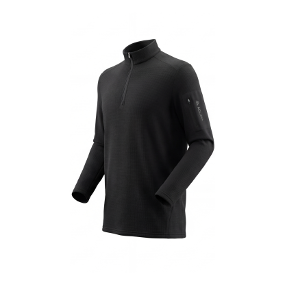 Men's Merino Wool Men's Half-Zip Long Sleeve Midlayer