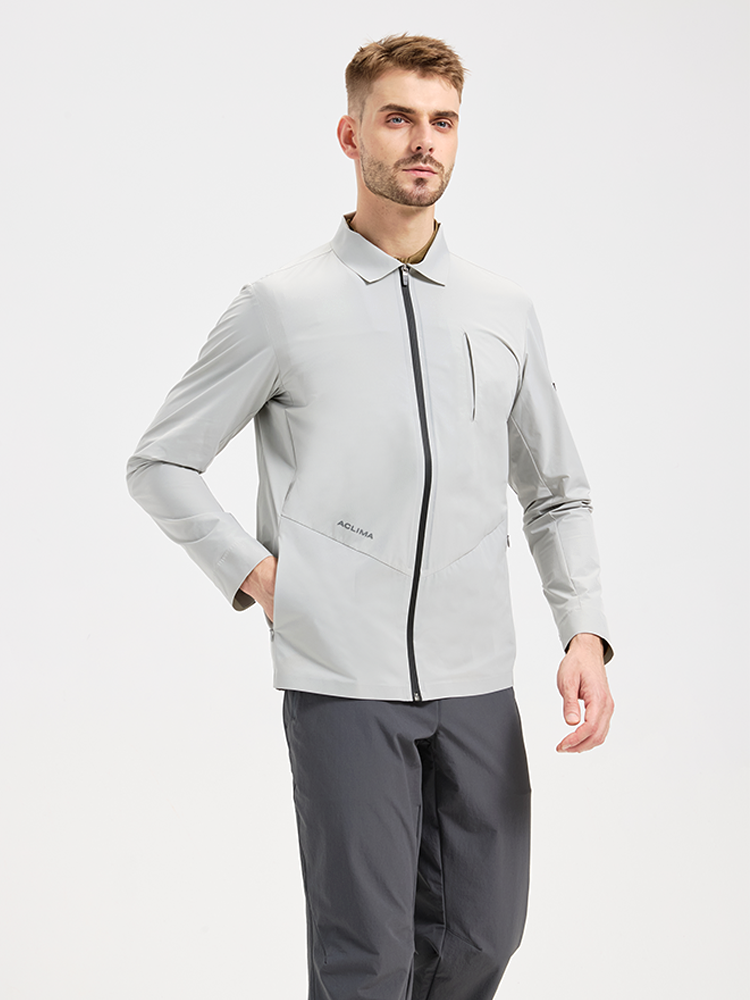 Men's shirt gusset softshell jacket
