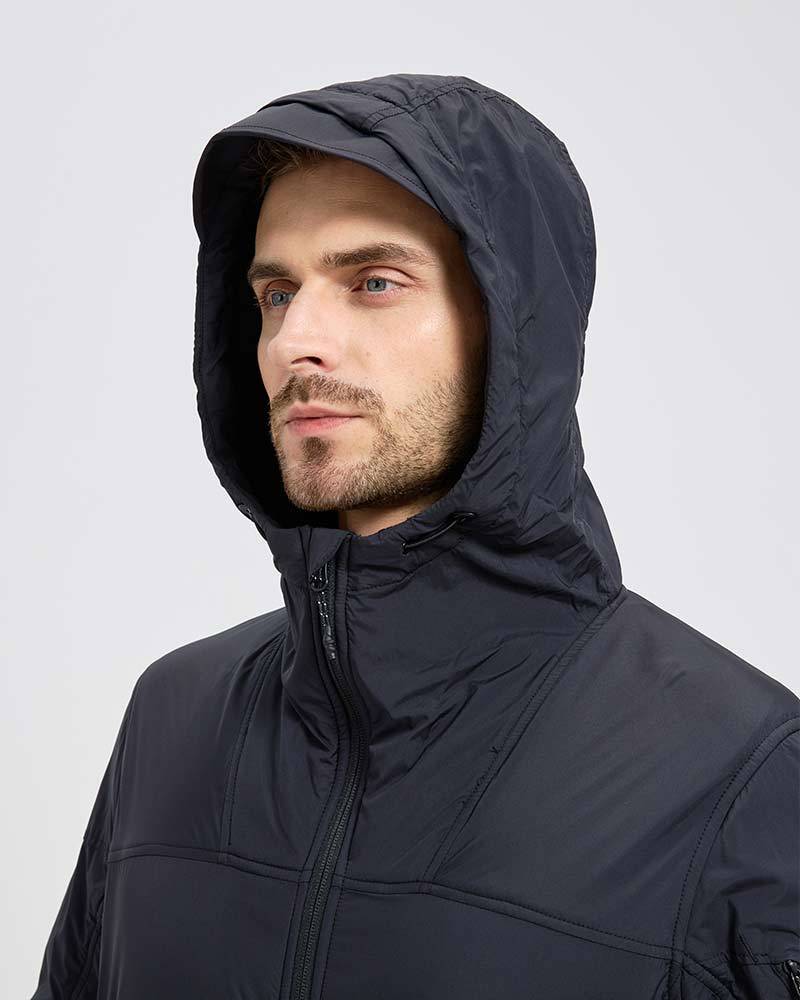 Men's Outdoor Merino Wool × Alpha Fleece Hybrid Jacket