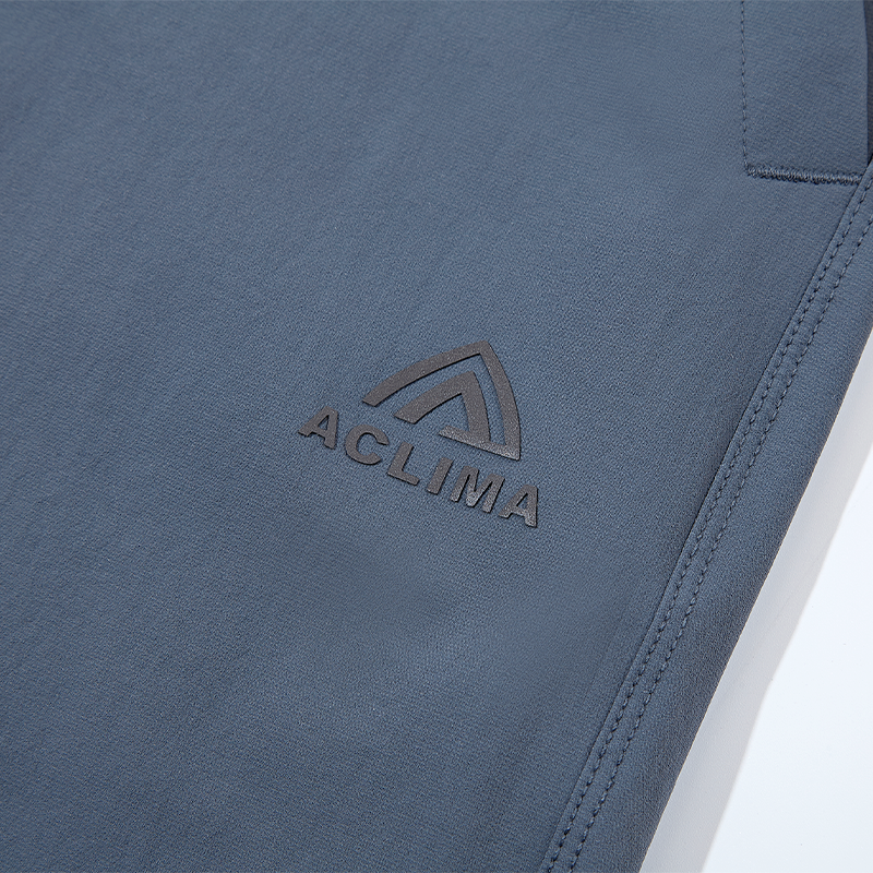 Men's woven merino wool casual pants