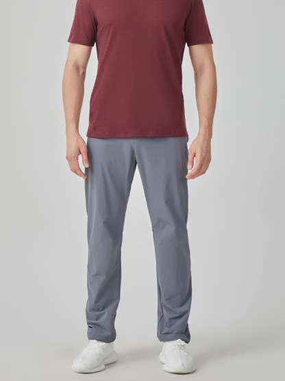 Men's Merino Wool Outdoor Climbing Pants-Sport cut