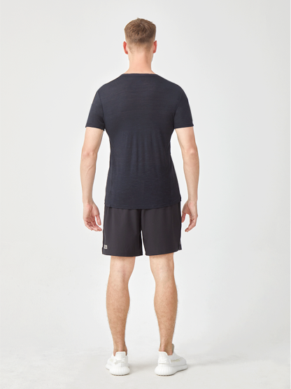 Men's 120g sports wool T-shirt