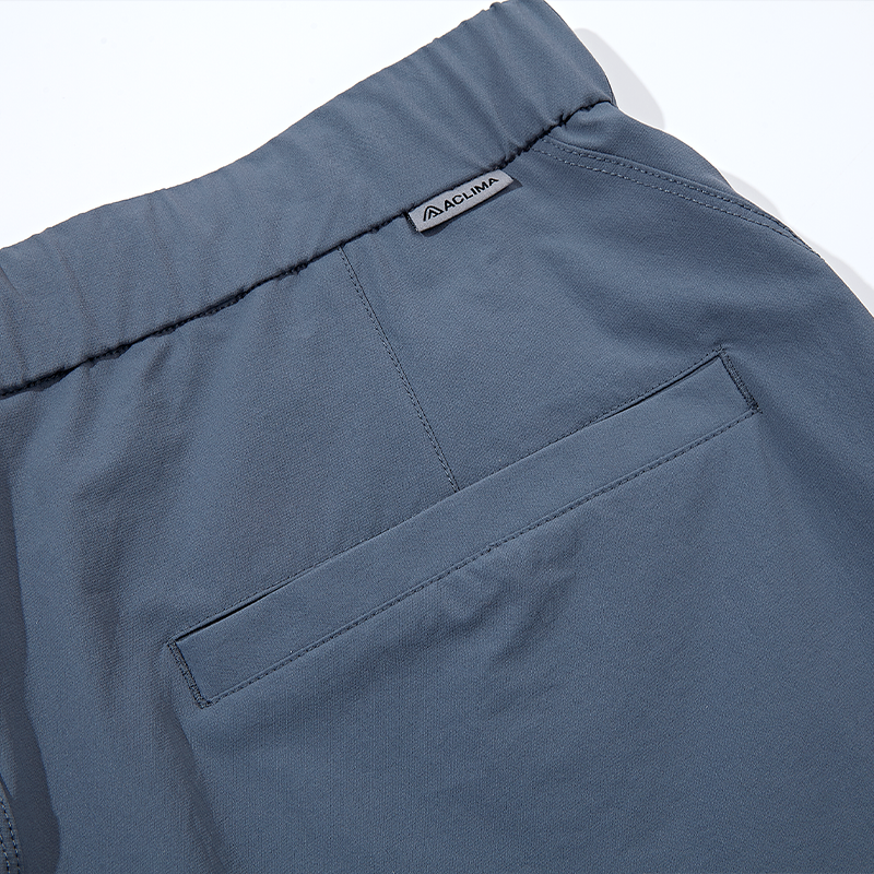 Men's woven merino wool casual pants