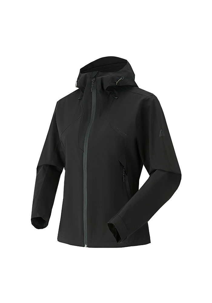 Women's 2.5L Waterproof Breathable Hiking Jacket with Hood