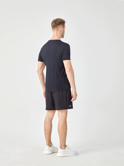 Men's 120g sports wool T-shirt