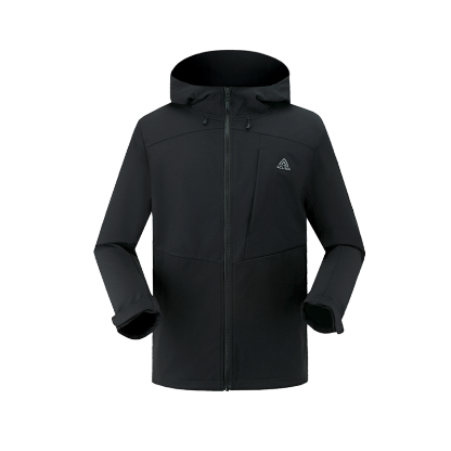 Men's outdoor mountain hooded jacket;