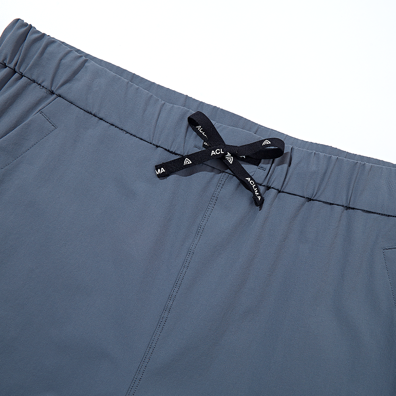 Men's woven merino wool casual pants
