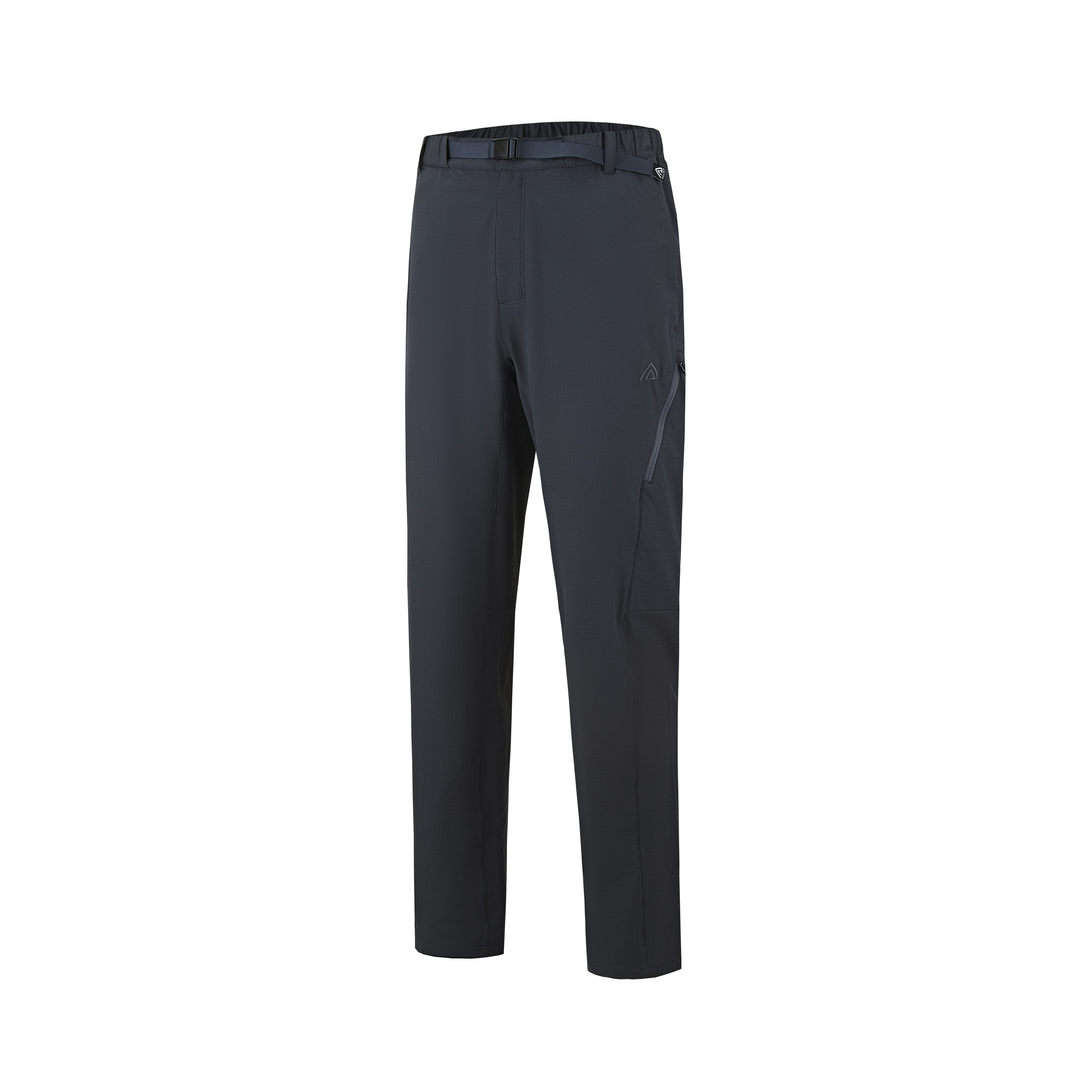 Men's merino wool woven plaid flannel winter straight-leg pants