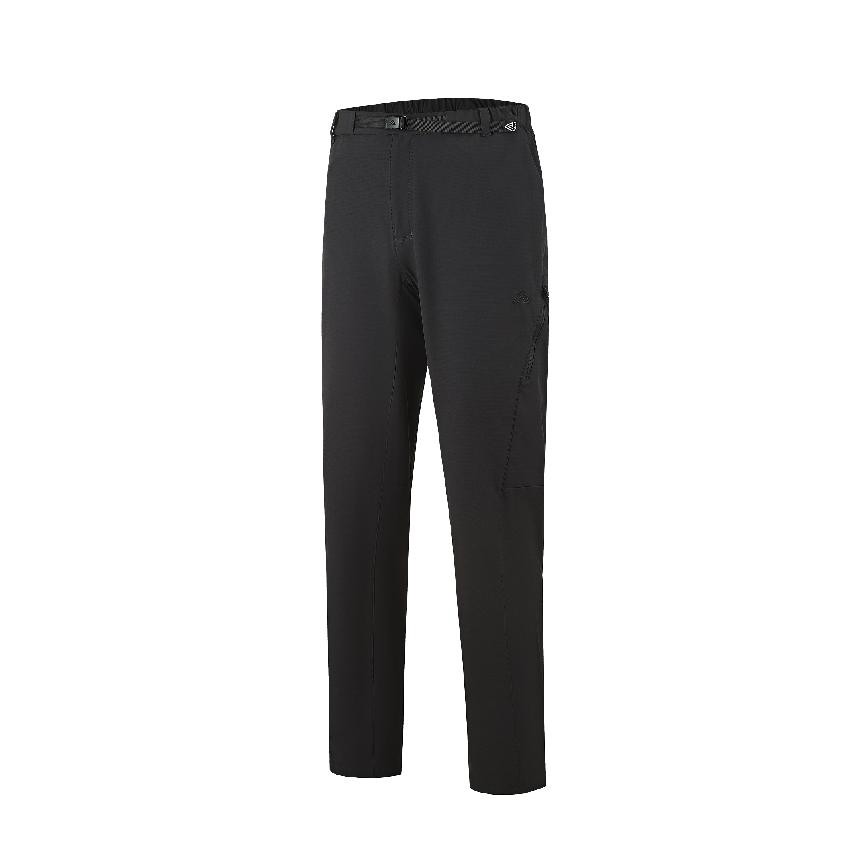 Men's merino wool woven plaid flannel winter straight-leg pants