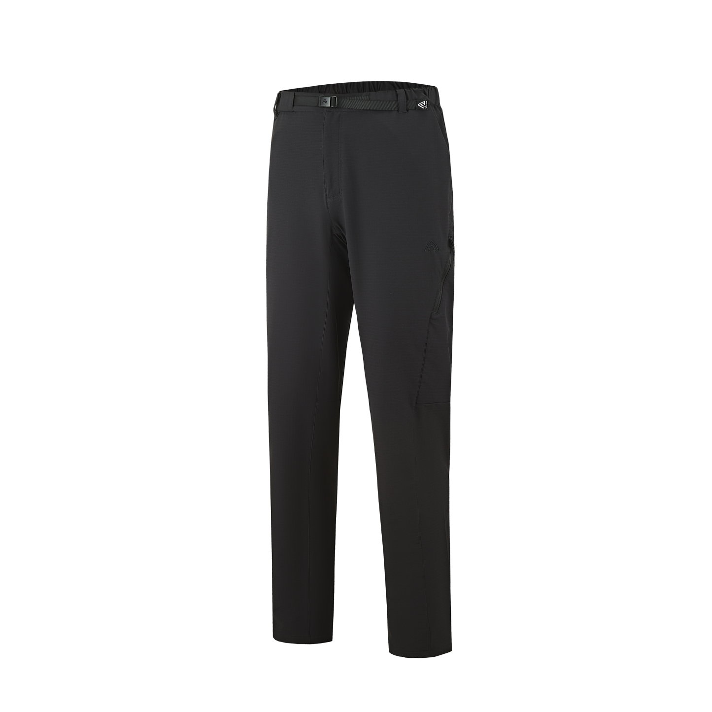 Men's merino wool woven plaid flannel winter straight-leg pants