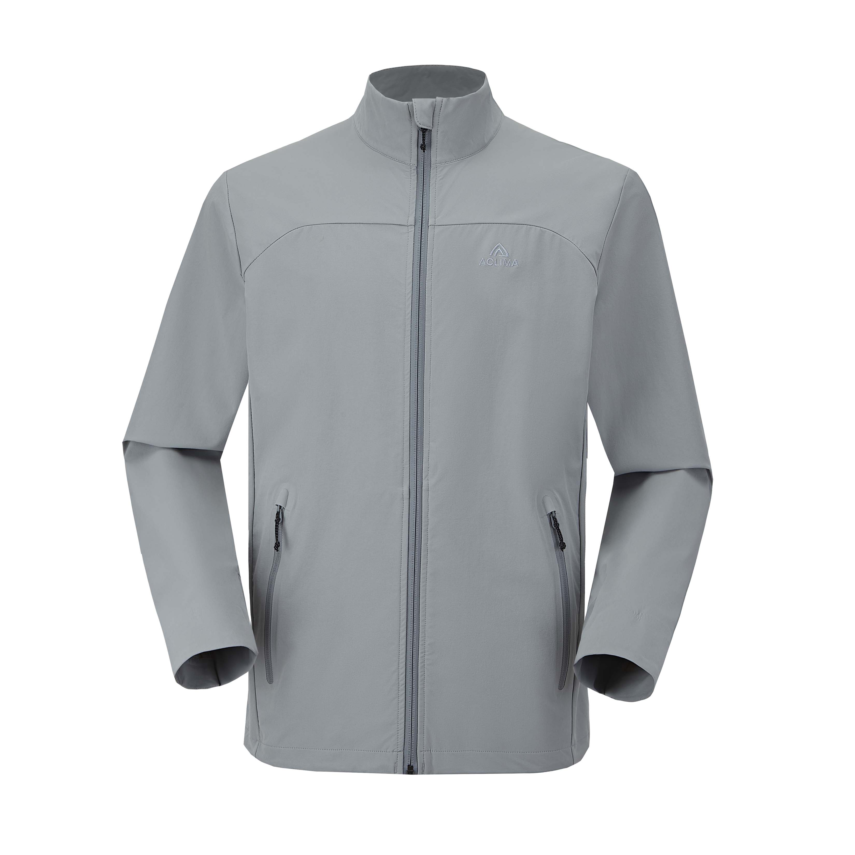 Men's stand-up collar soft shell jacketx