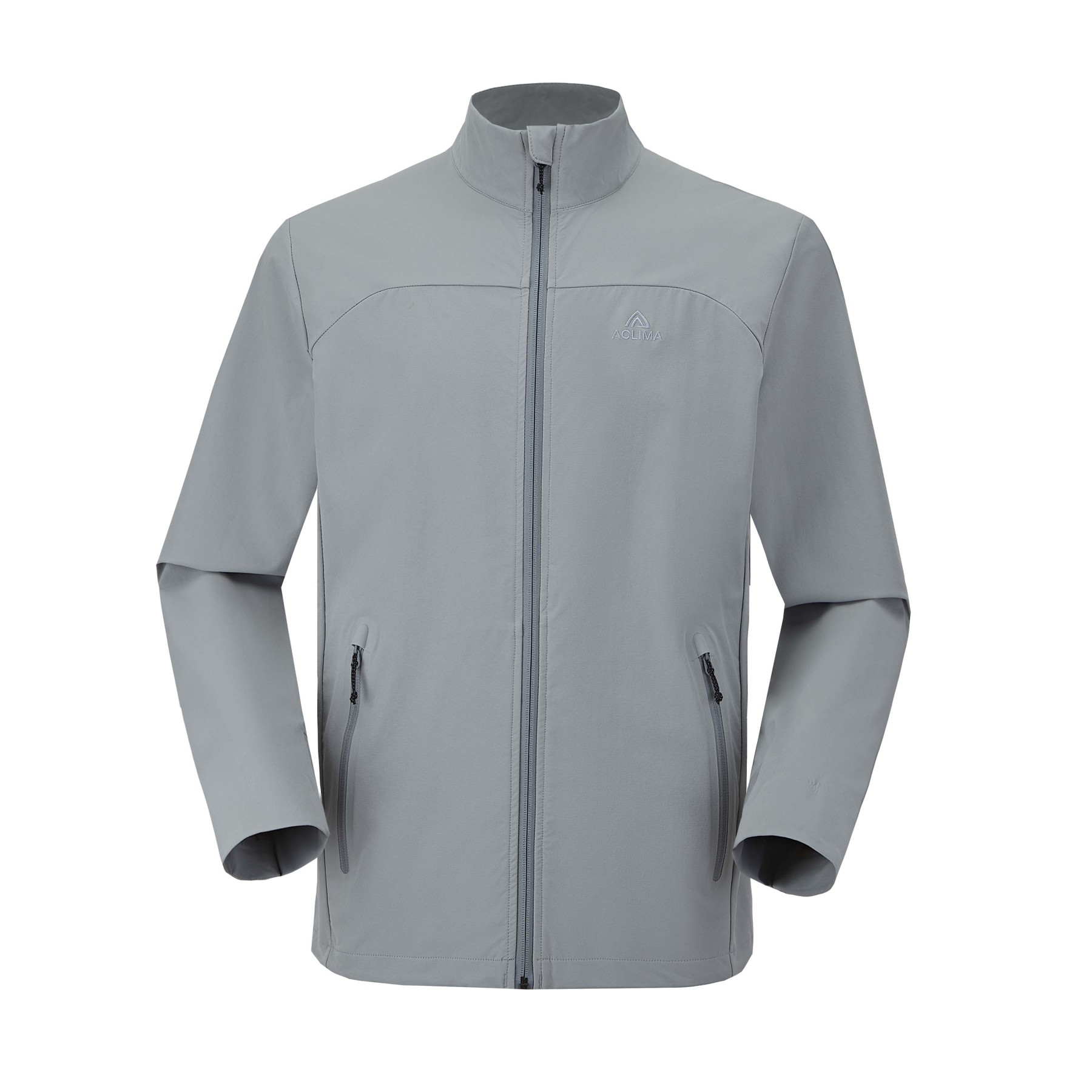 Men's stand-up collar soft shell jacketx