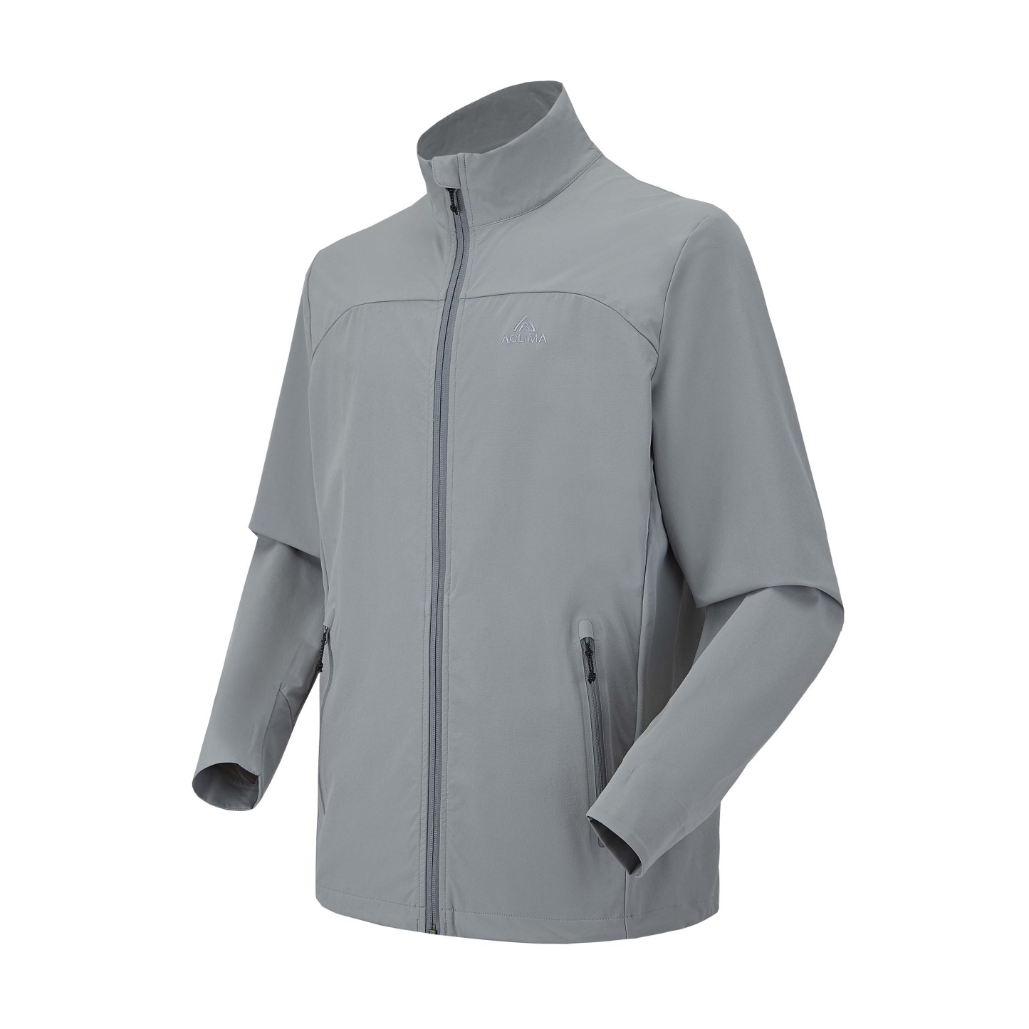 Men's stand-up collar soft shell jacketx